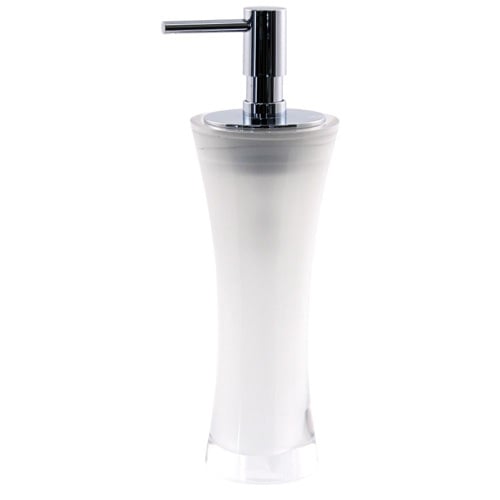Soap Dispenser, Free Standing, Made From Thermoplastic Resins in Transparent Finish Gedy AU80-00
